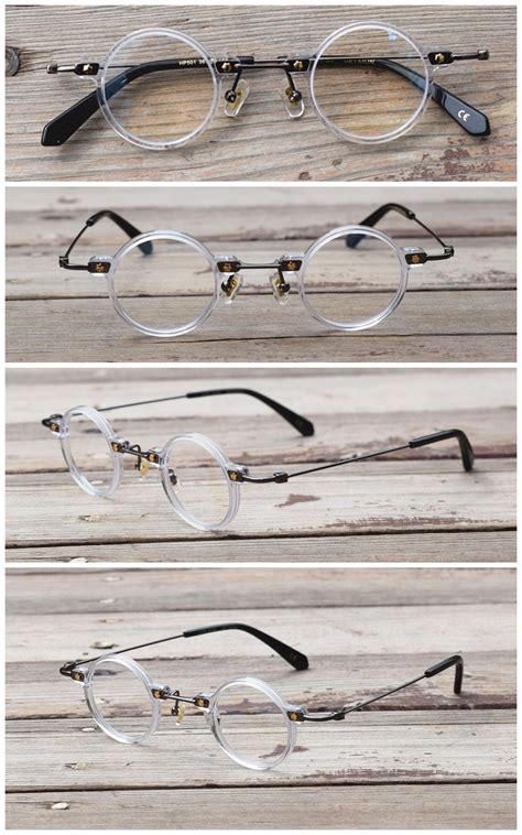 Ebay Round Frame Eyewear Accessories Retro Men Women Optical Eyeglasses Frames Solid Artofit