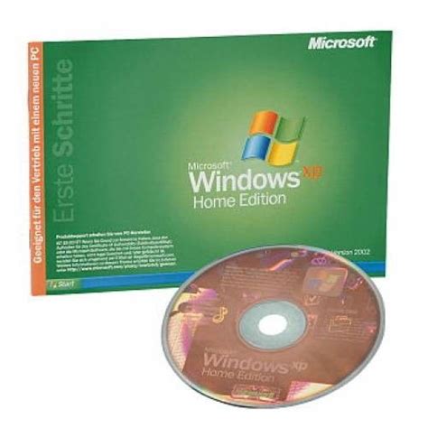 The Microsoft Windows Xp Home Edition Disc