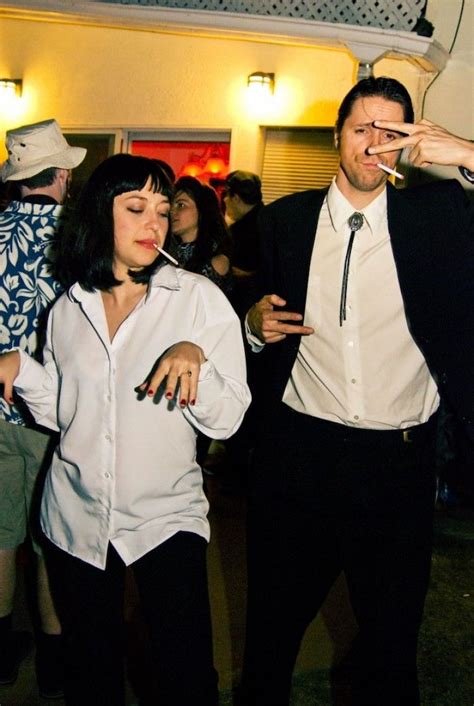 Man And Woman Vincent Vega Mia Wallace Pulp Fiction Diy Halloween