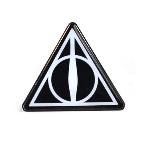 Pin Badge Enamel Harry Potter Deathly Hallows Games Crusade