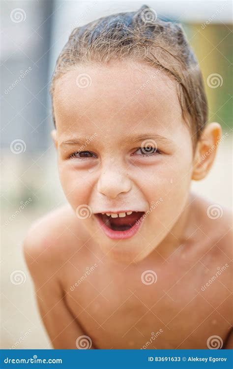 Beautiful Kid On The Beach Stock Image Image Of Baby 83691633