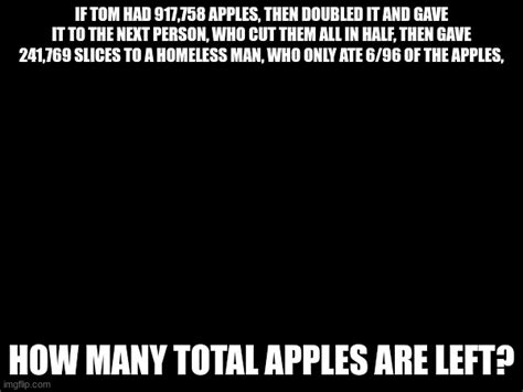 Total As In Full Apples Imgflip