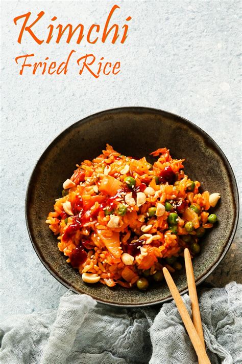Kimchi Fried Rice Recipe From Bold Flavored Vegan Cooking