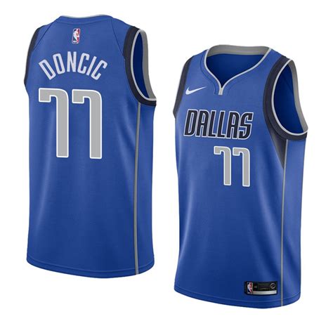 Doncic on the paul george jersey swap thing: Men's Dallas Mavericks #77 Luka Doncic Jersey Blue City ...