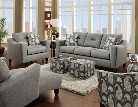 View the largest selection of living room furniture online at furniture from home. Apex Cinder Living Room by Fusion Furniture 8100 Sofa Fabric: Apex Cinder @ Heritage Furniture G ...
