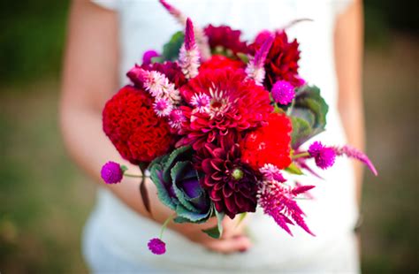 Handfuls Of Color Bright Bouquets Toledo Wedding