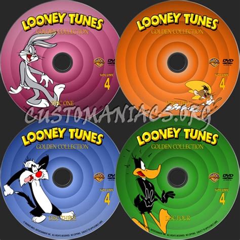 Looney Tunes Golden Collection Dvd Label Dvd Covers And Labels By