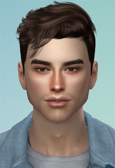 Anto Sims 4 Hair Male Sims Cc Sims