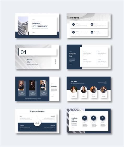 Clean Elegant Business Powerpoint Template Original And High Quality