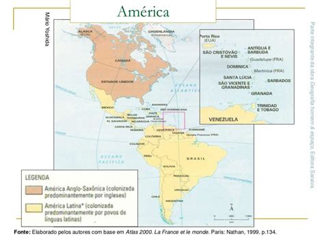 A Regionalização Histórico-social Da América Divide O Continente Em
