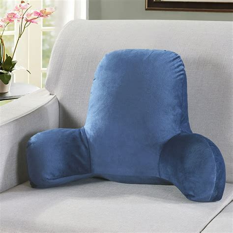 Large Plush Backrest Lumbar Back Reading Pillow With Armssupport Tv