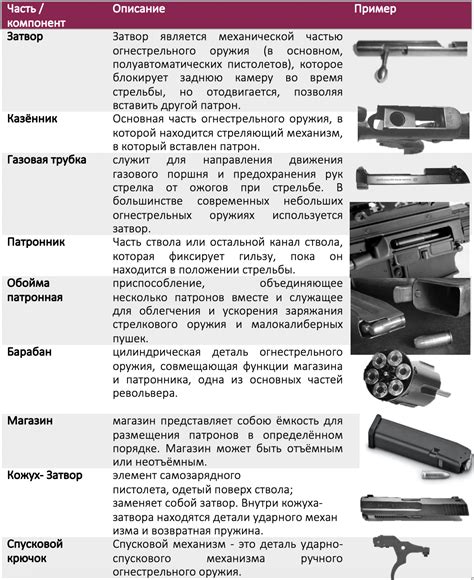 Firearms Module 2 Key Issues Firearms Parts And Components