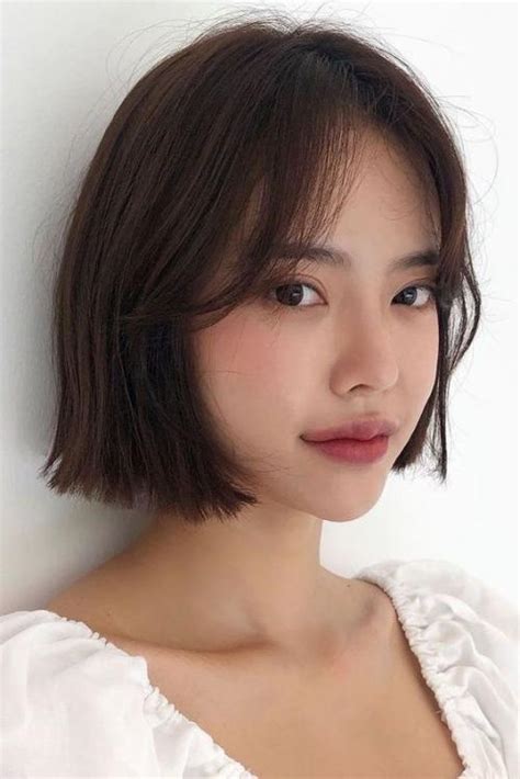 6 Inspirasi Gaya Rambut Bob Poni Ala Wanita Korea Makin Cantik Dan