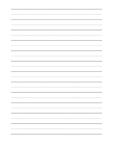 Blank Sheet For Typing