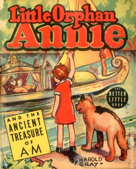 Little Orphan Annie And The Ancient Treasure Of Am 1939 Whitman Blb Comic Books