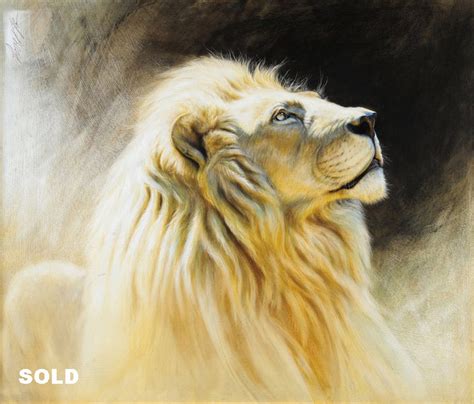 White Lion Painting At Explore Collection Of White