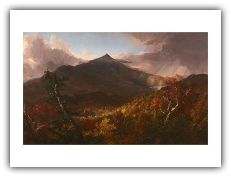 Thomas Cole View Of Schroon Mountain Essex County Etsy