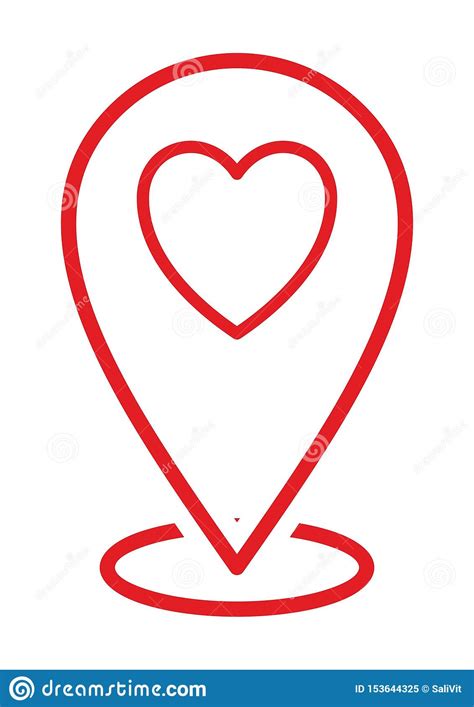Heart Icon Favorite Pin Map Icon Love Map Markers Location Icon For