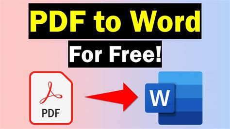 Cómo Convertir Pdf A Word Gratis Tecnobits ️