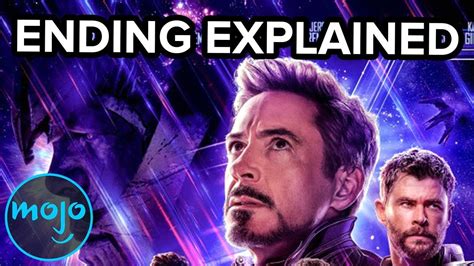 Avengers Endgame Ending Explained Top 10 Junky