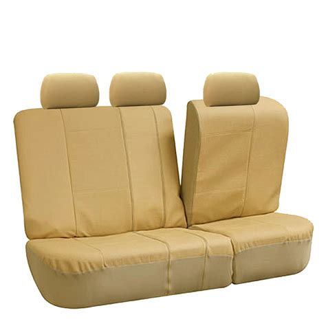 3 Row Car Seat Covers Faux Leather Luxury Top Quality For Minivan Suv