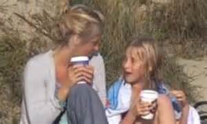 Girl Seven Filmed Undressing On Beach By Insurance Private Detectives