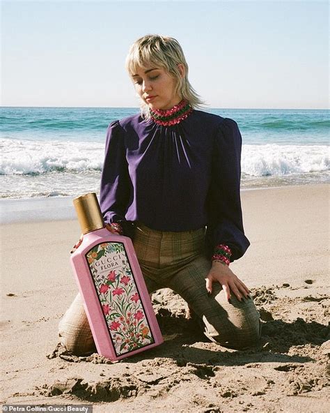 Miley Cyrus Says Gucci Flora Gorgeous Gardenia Perfume Reminds Her Of