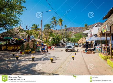 Playa lipe von mapcarta, die offene karte. Tanganga-Strand In Santa Marta, Kolumbien Redaktionelles ...