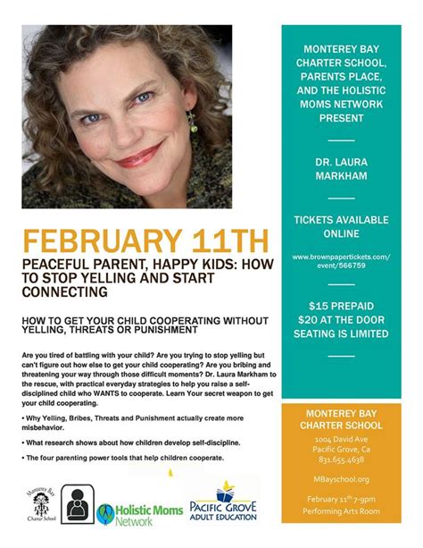Aha! Parenting & Seeing Dr. Laura Markham | Sweet Pea Families