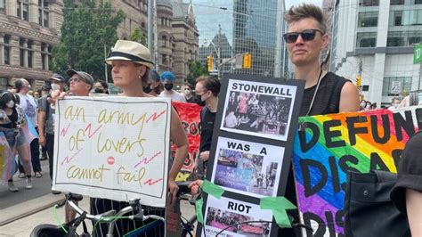 Activists Hold Abolitionist Pride March To Call For Dismantling Of Police And Prisons Cbc News