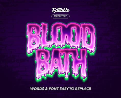 Premium Vector Halloween Theme Style Vector Text Effect