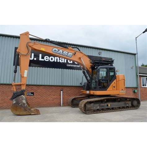 Case Cx235c Srlc Crawler Excavator Used Machines From Cj Leonard