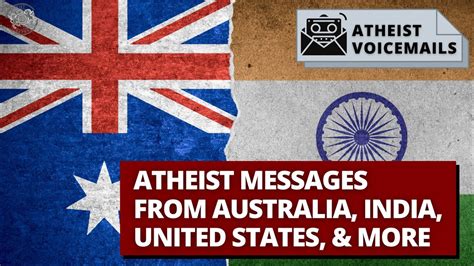 Atheist Messages From Australia India United States And More Atheist Voicemails 42 Youtube