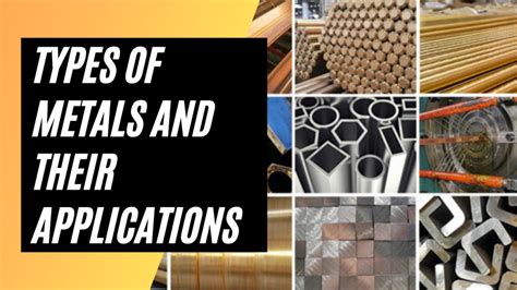Types Of Metals And Their Applications Classification Of Metals 2022