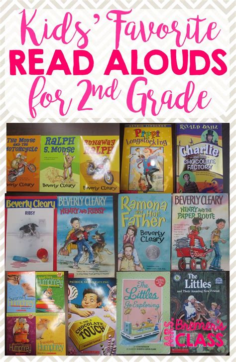 Kids Favorite Read Alouds In Second Grade 2nd Grade Books Second