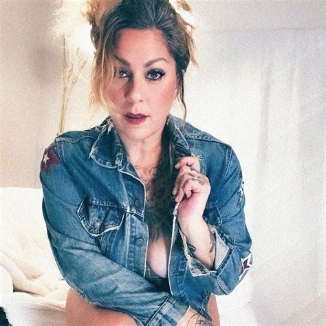 American Pickers Star Danielle Colby Goes Topless Under Just A Tiny Denim Jacket In A Racy New