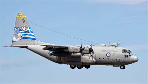 Hellenic Air Force Lockheed C 130h Hercules 745 Hellenic Air Force