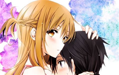60 gambar anime romantis terbaik bikin baper parah. Gambar Anime Love Gif Sword Art Online | Animegif77