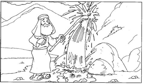 We have been learning about moses. moses and the water from the rock,water from the rock ...