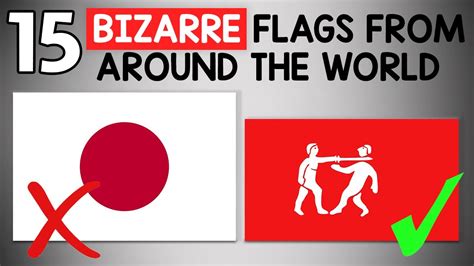 15 Bizarre Flags From Around The World Youtube