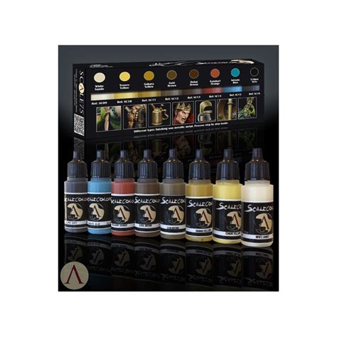 In this short video, you will learn. Scale 75: Scalecolor - Non Metallic Metal Paint Set (Gold ...