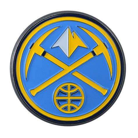 Em 1967, o denver nuggets club foi fundado em denver, colorado. FANMATS 3 in. x 3.2 in. NBA Denver Nuggets Emblem-22211 ...
