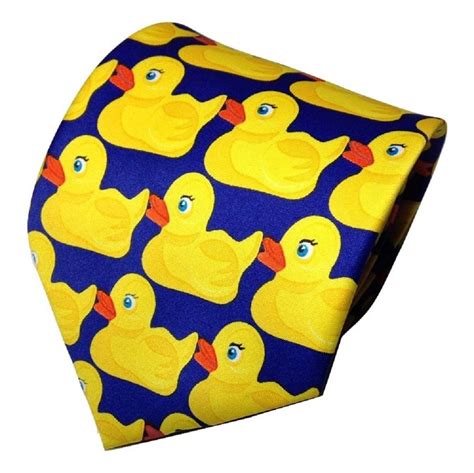 Buy Trendyluz Rubber Duck Necktie Barney Ducky Tie Online At