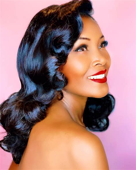 Pingl Sur Vintage Hairstyles For Black Women