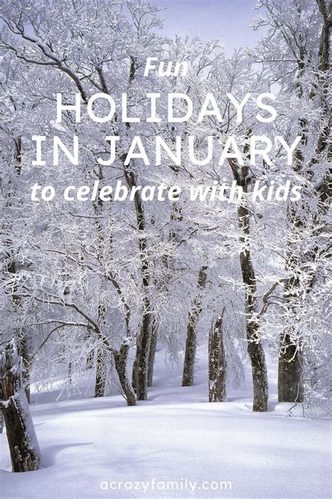 Fun Holidays In January To Celebrate Holidays And Observances