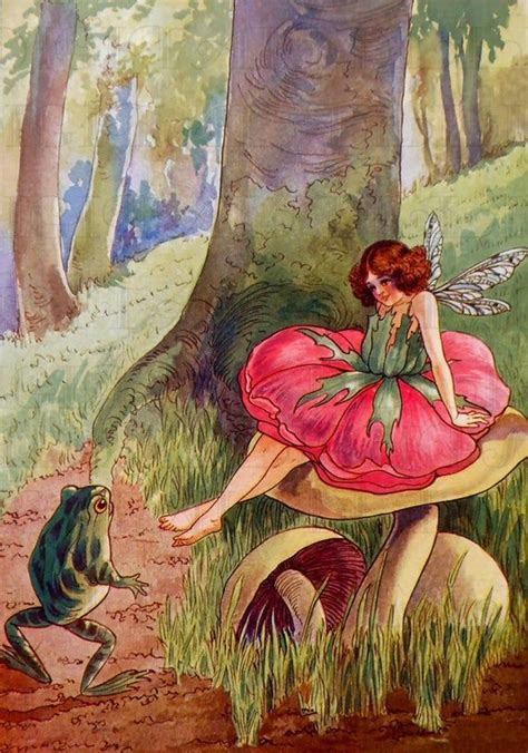 Frog Fairy 🖤 Fairytale Art Fairy Paintings Aesthetic Art