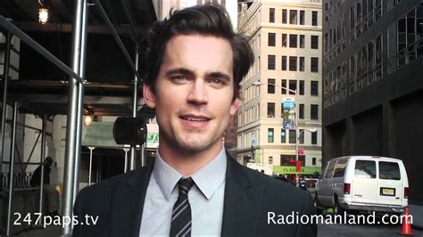 Matt Bomer Interview White Collar Movie Set By Radioman Youtube