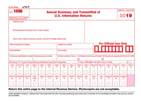 You can import it to your word processing application or simply print it. Office Supplies 2017 IRS Tax Form 1096 Annual Summary and ...