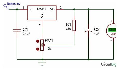voltage regulator - LM317 potentiometer - Electrical Engineering Stack