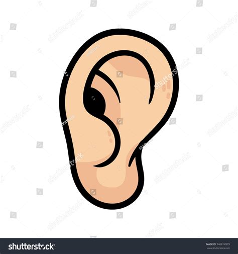 11097 Human Ear Cartoon Images Stock Photos And Vectors Shutterstock